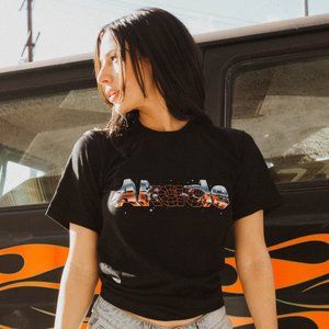 Anime Robot Cartoon Retro Black Shirt Graphic